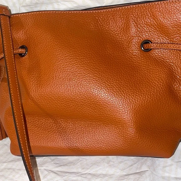 Coach Andy Crossbody With Horse And Carriage in Sunset Orange EUC pristine NC - Picture 9 of 16